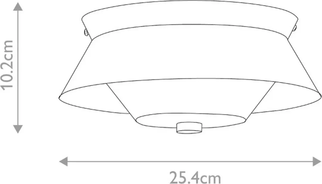 Elstead Lighting Bowtie LED Plafondlamp - Matte Black - 2x E14 40W - IP44