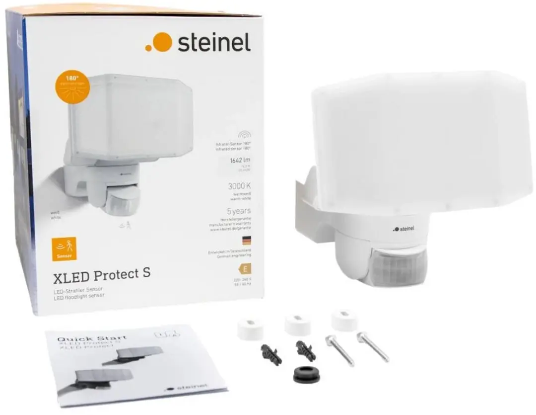 Steinel XLED Protect S LED Schijnwerper 14,3W - Wit - afbeelding 6 van 6