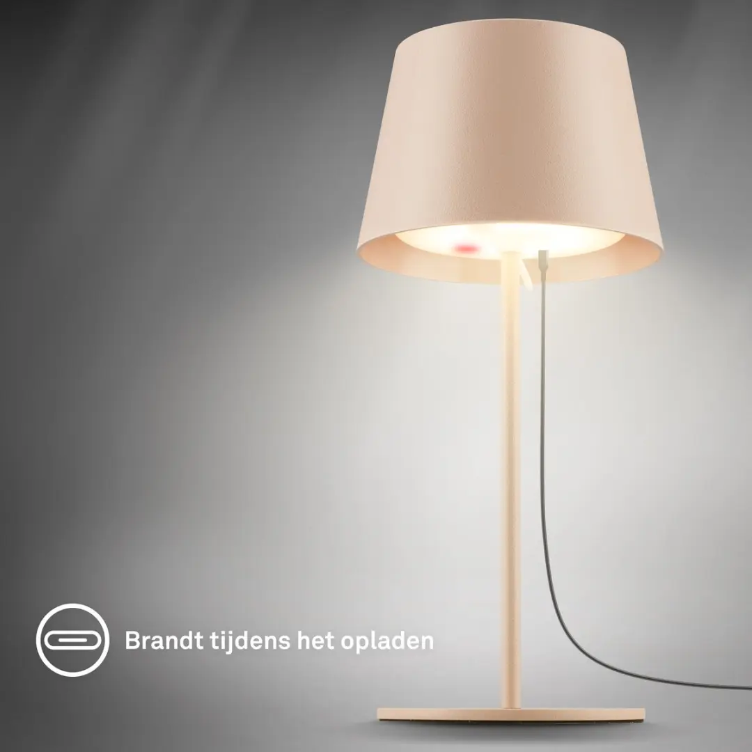 Briloner Nivo Oplaadbare Tafellamp