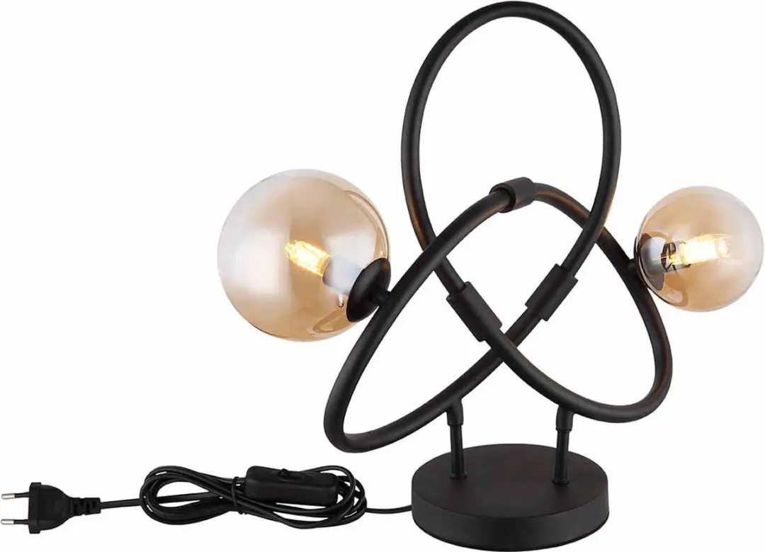 Globo Tuberius Tafellamp G9 - 2 Lichtpunten - Ø15cm - Messing - afbeelding 6 van 6