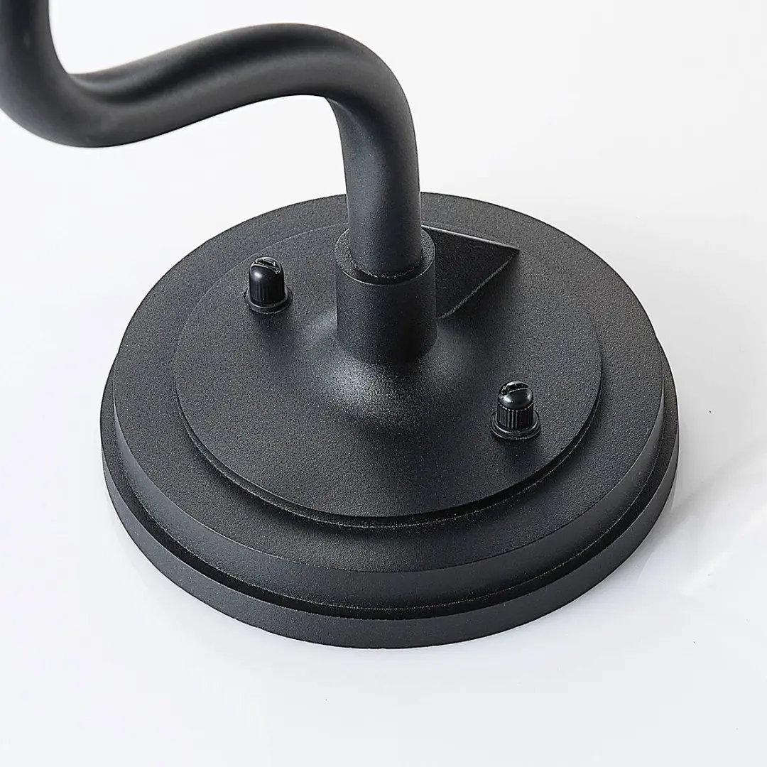 Lindby Wandlamp Buiten 1 Licht E27 - Zwart