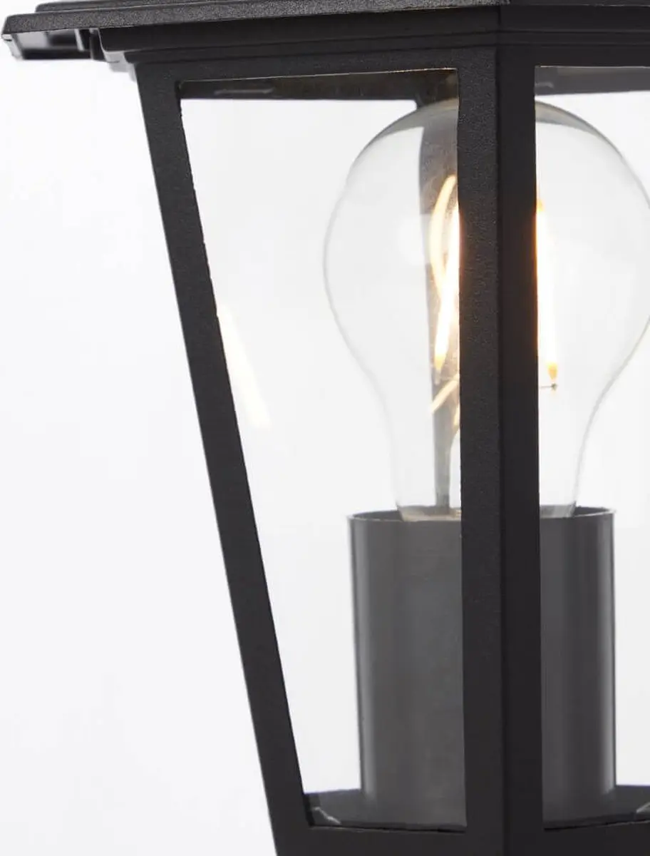 Brilliant Carleen Buitenlamp E27 60W - Zwart