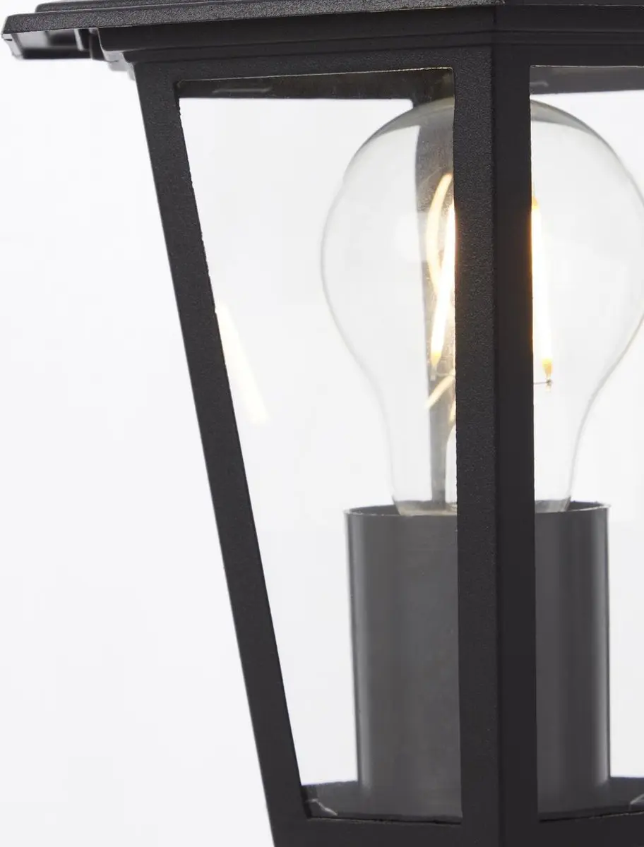 Brilliant Carleen Buitenlamp E27 60W - Zwart