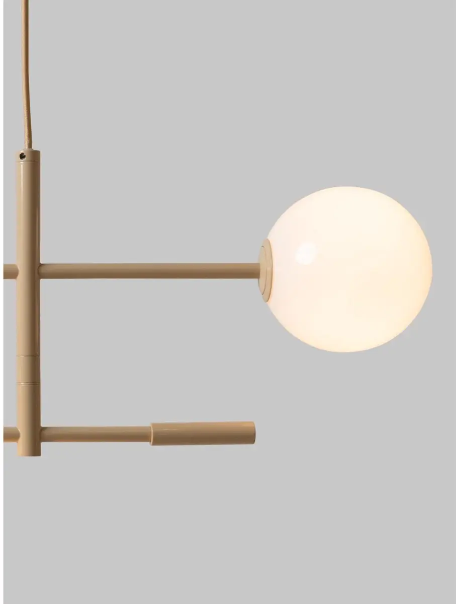 it's about RoMi Hanglamp Copenhagen 4x10W - Beige - afbeelding 6 van 6