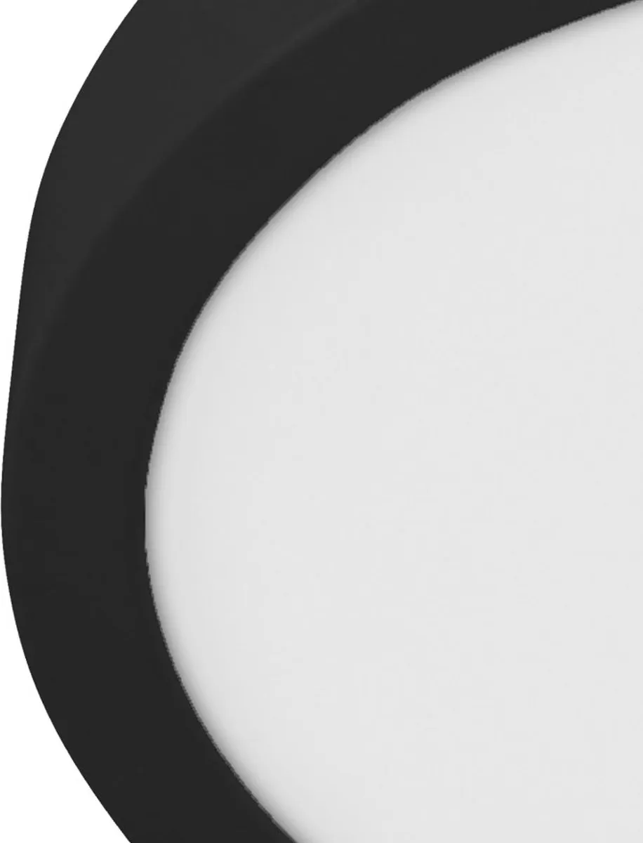 Eglo Fueva 5 Opbouwlamp - Ø28,5cm - Zwart/Wit