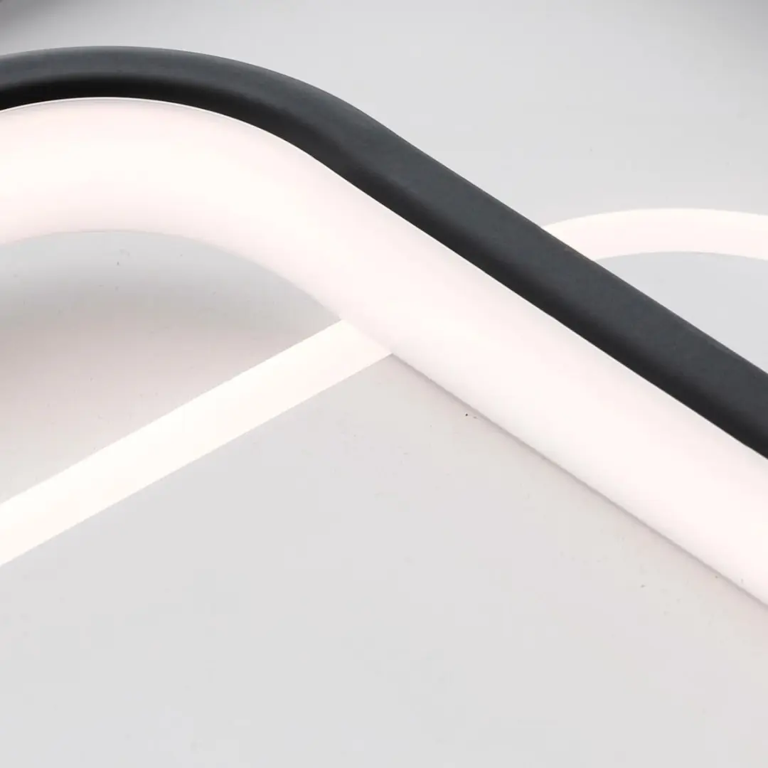 Brilliant Cava Plafondlamp G99383/75 - 41.4W - 3000K - Zwart
