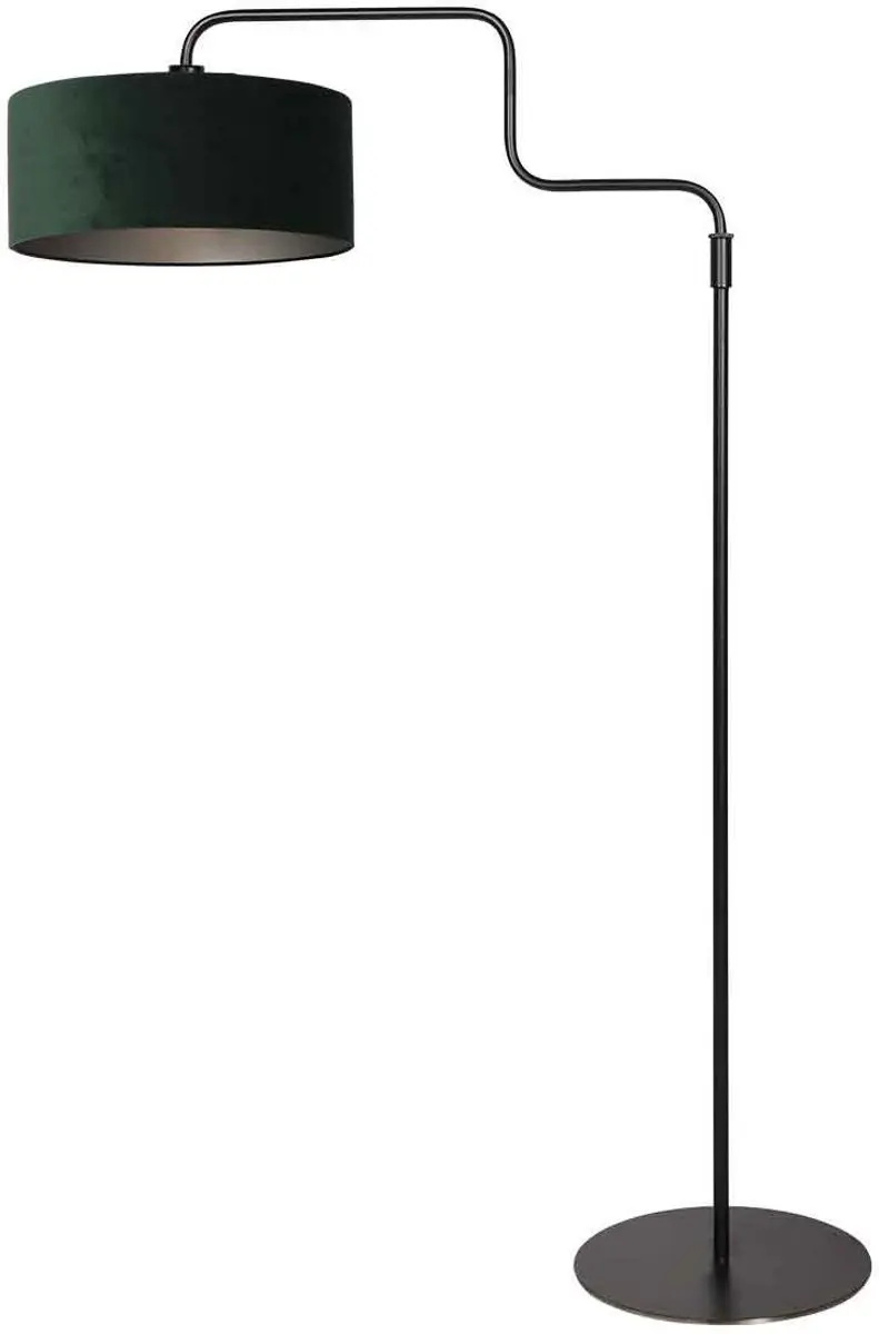 Steinhauer Bloeba Vloerlamp - Zwart Ø40cm 40W
