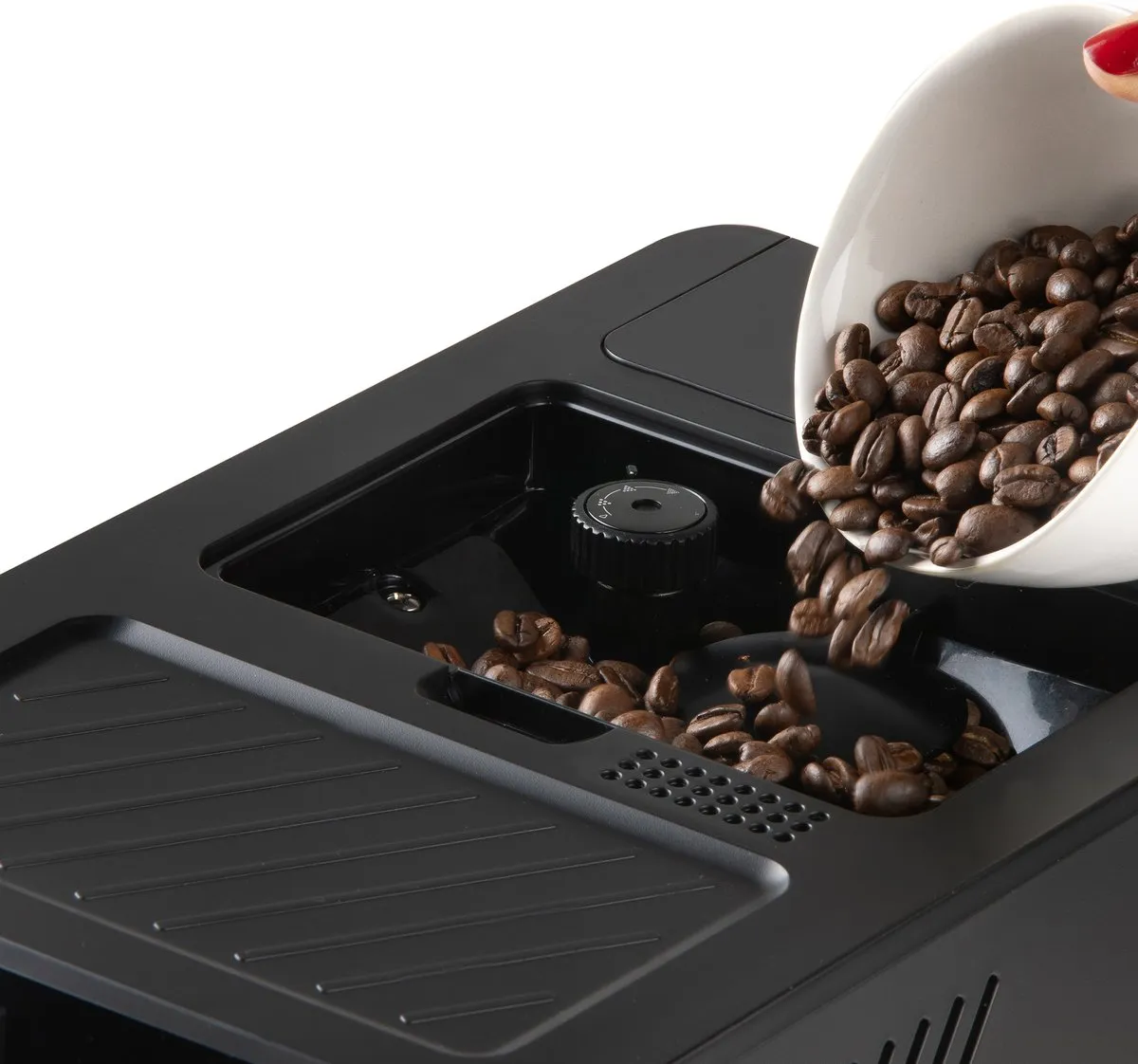 DOMO DO743K Volautomatische espressomachine - Geïntegreerde melkopschuimer – 1 touch bean-to-cup – Espresso – Americano – Lungo – Cappuccino – Latte macchiato – ARS pomp 19 bar