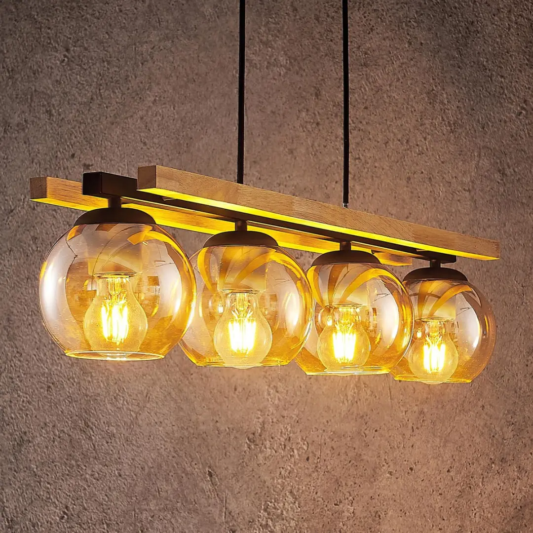Lindby Enrique Hanglamp 4-Lichts