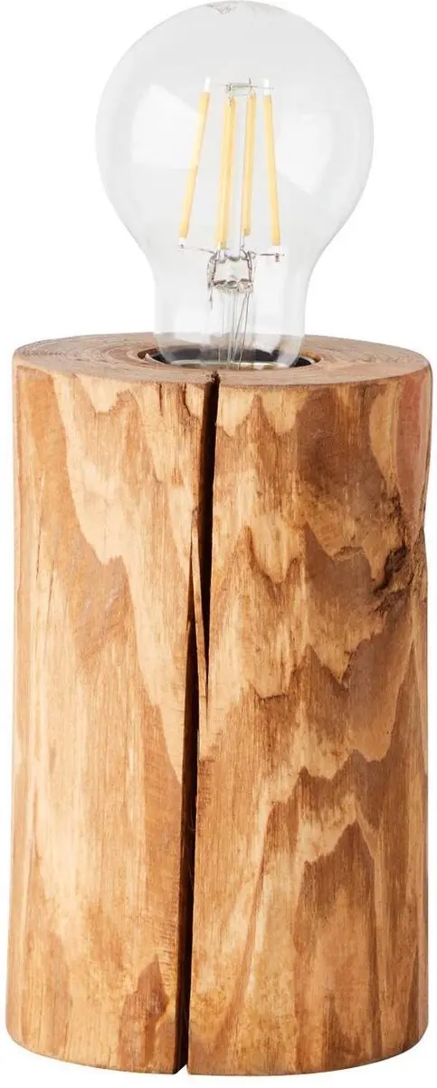 Brilliant Trabo Tafellamp - Hout Ø10cm
