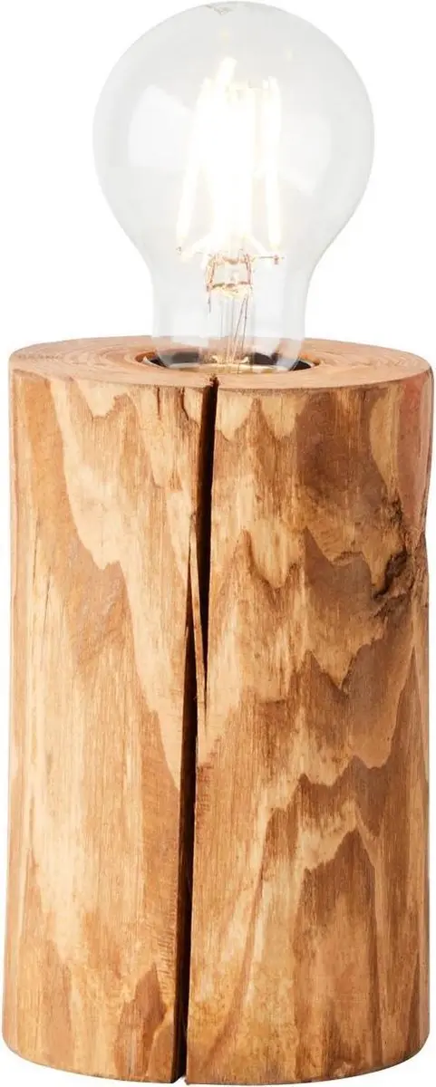 Brilliant Trabo Tafellamp - Hout Ø10cm
