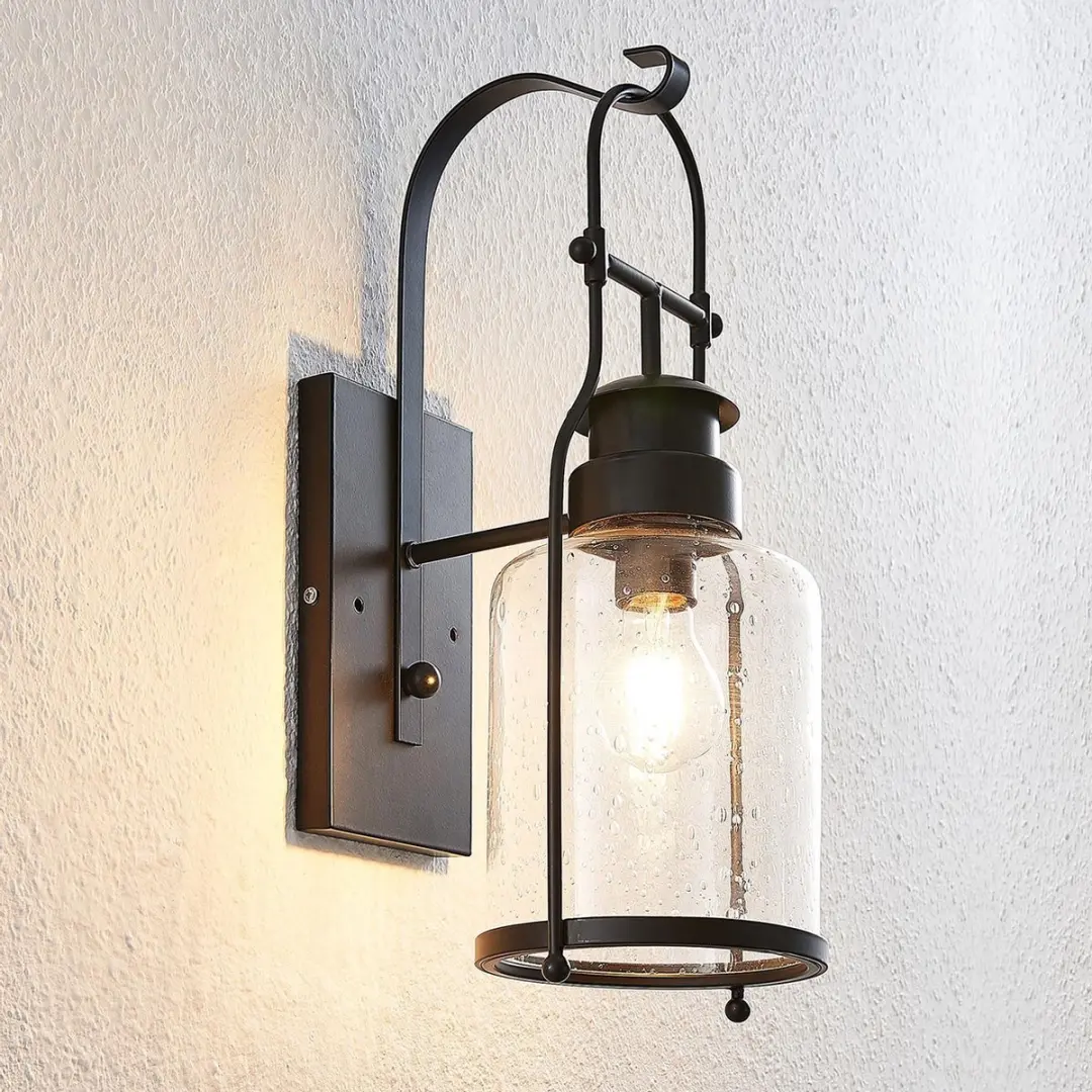 Lindby Wandlamp Metaal Glas 1 Licht