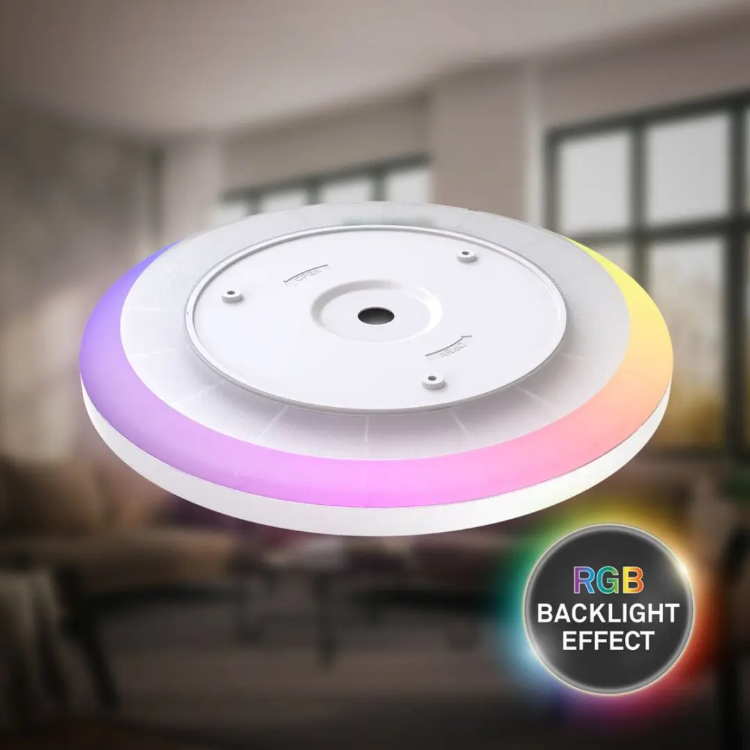 Briloner Slimme LED Plafonnière 42cm - RGB/Wit - WiFi