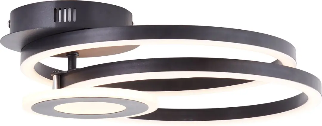 Brilliant Bray LED Plafondlamp 24W - 3000K Zwart