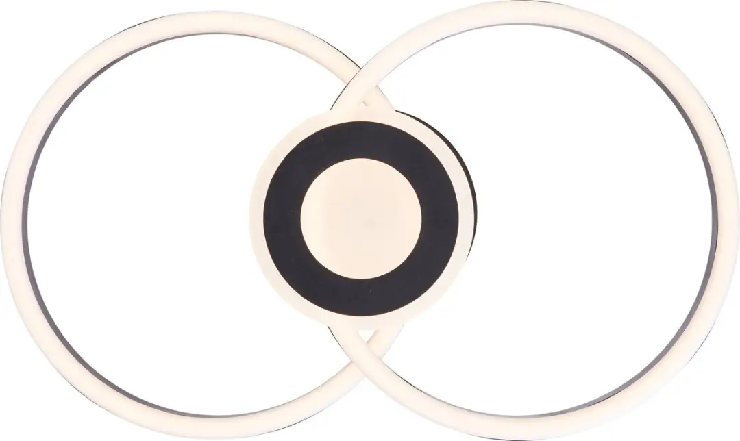 Brilliant Bray LED Plafondlamp 24W - 3000K Zwart