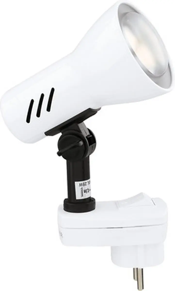 Briloner Pilo Stekkerlamp E14 - 25W - Titanium