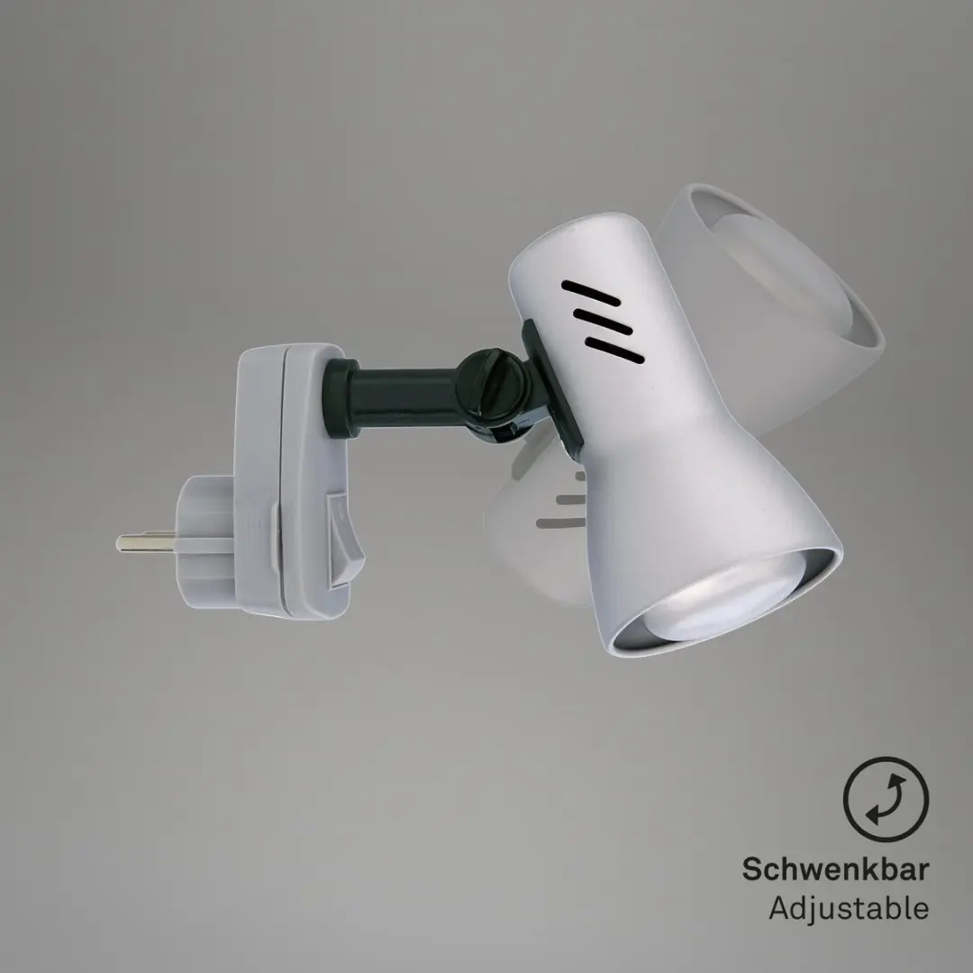 Briloner Pilo Stekkerlamp E14 - 25W - Titanium