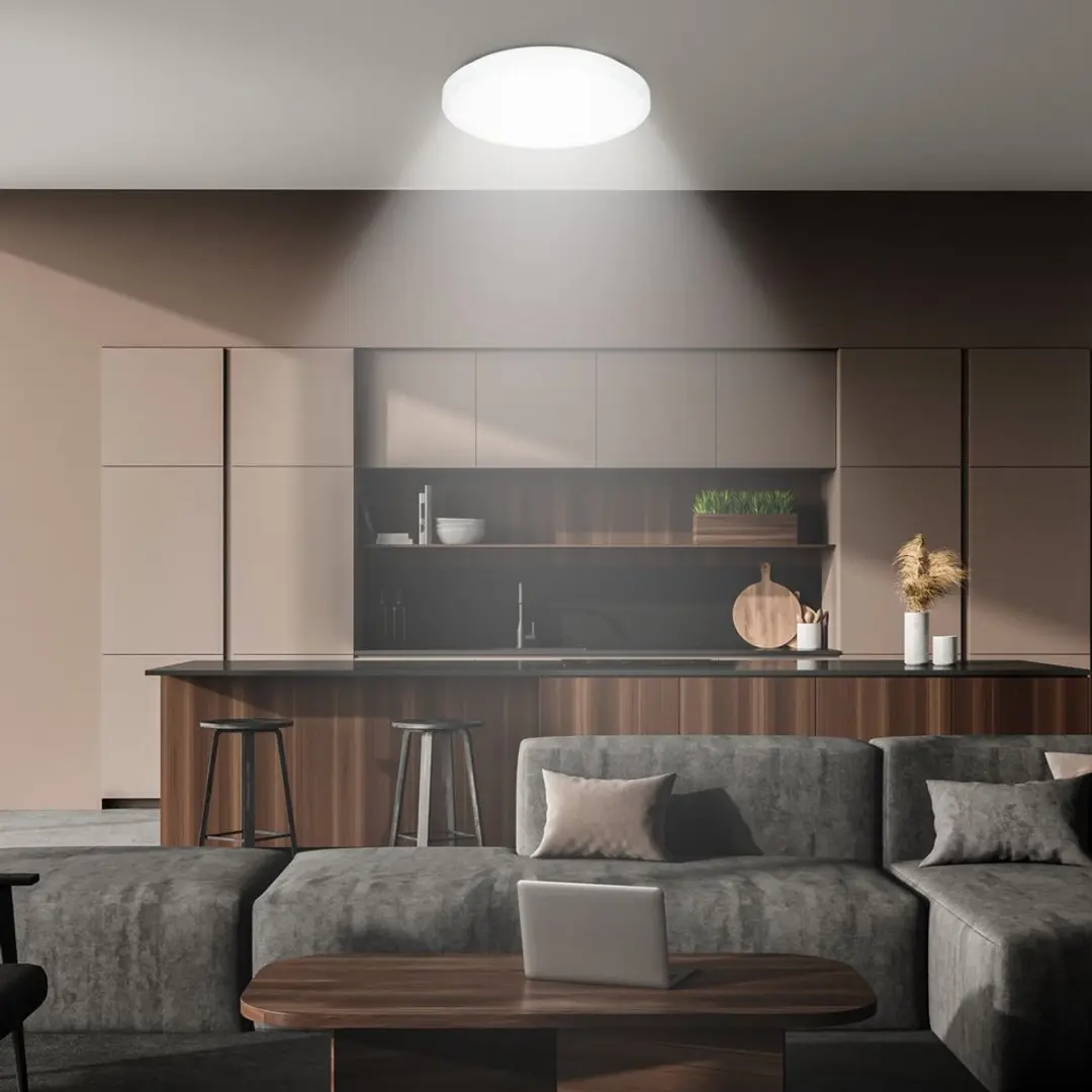 Briloner Competo LED Plafondlamp Ø33cm - Neutraal Wit