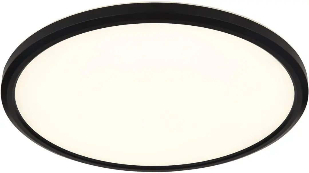 Globo Sapana LED Plafonnier Zwart