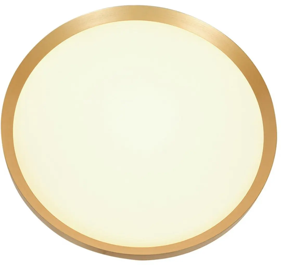 Steinhauer Plafonnière Flady 4367GO - 2000 Lumen - Ø30cm - Goud