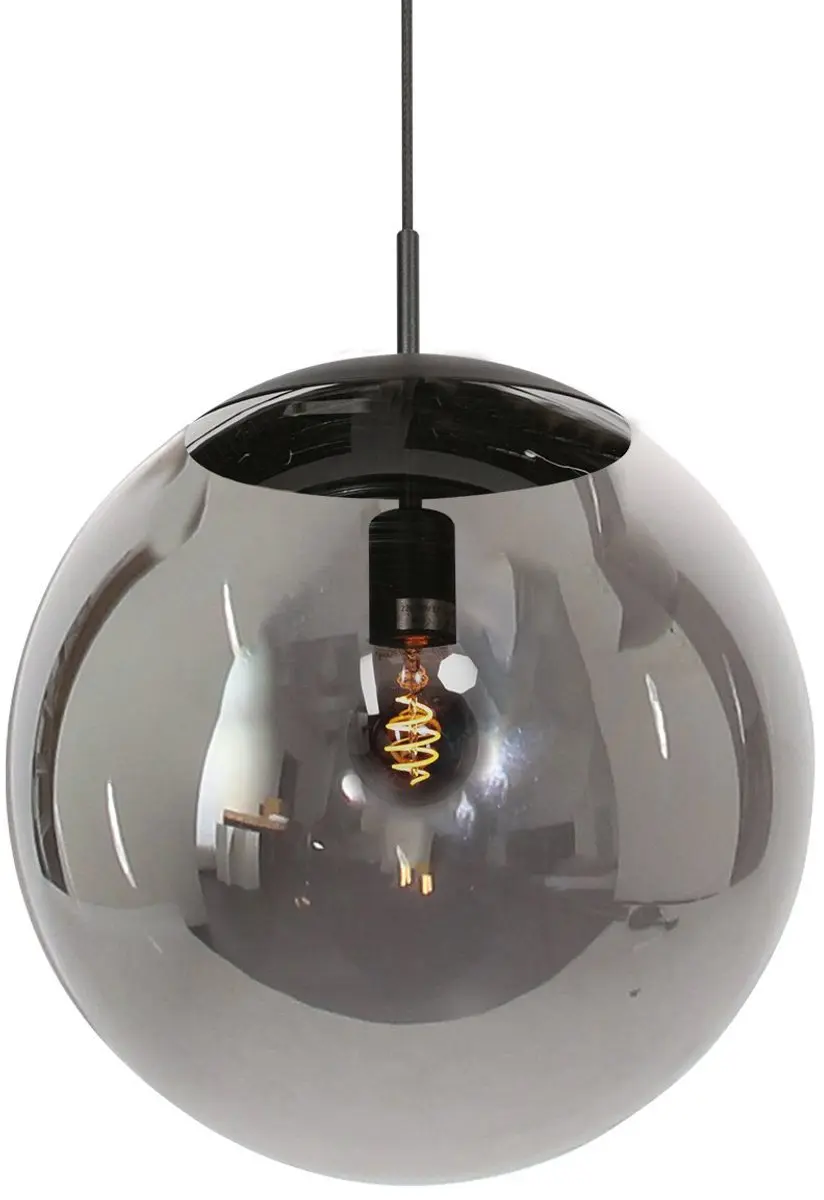 Steinhauer Bollique 4186ZW Hanglamp - 40W Warm Wit - Zwart