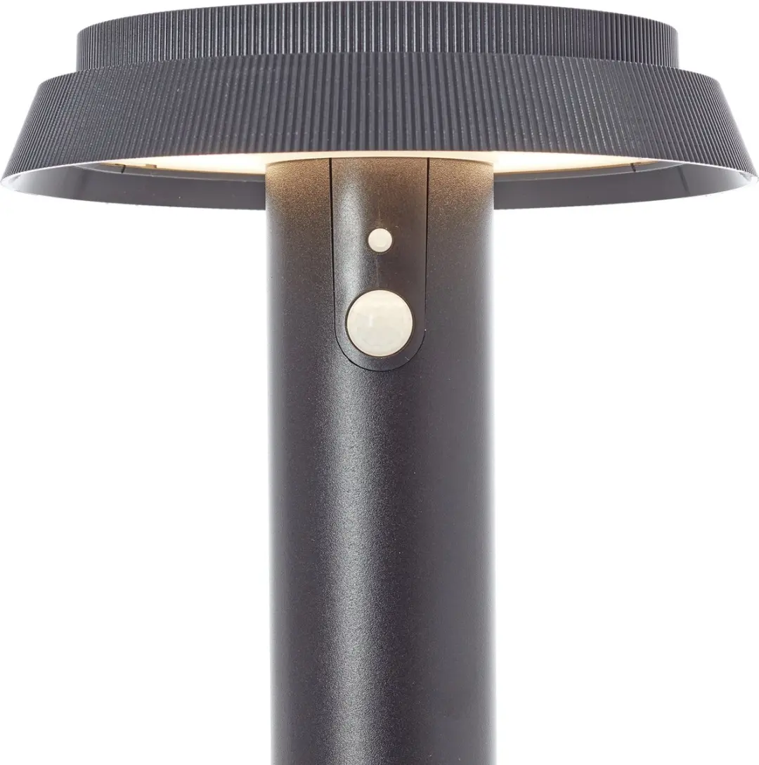 Brilliant Alvero Buiten Sokkellamp - 4W LED - 500lm - Zwart
