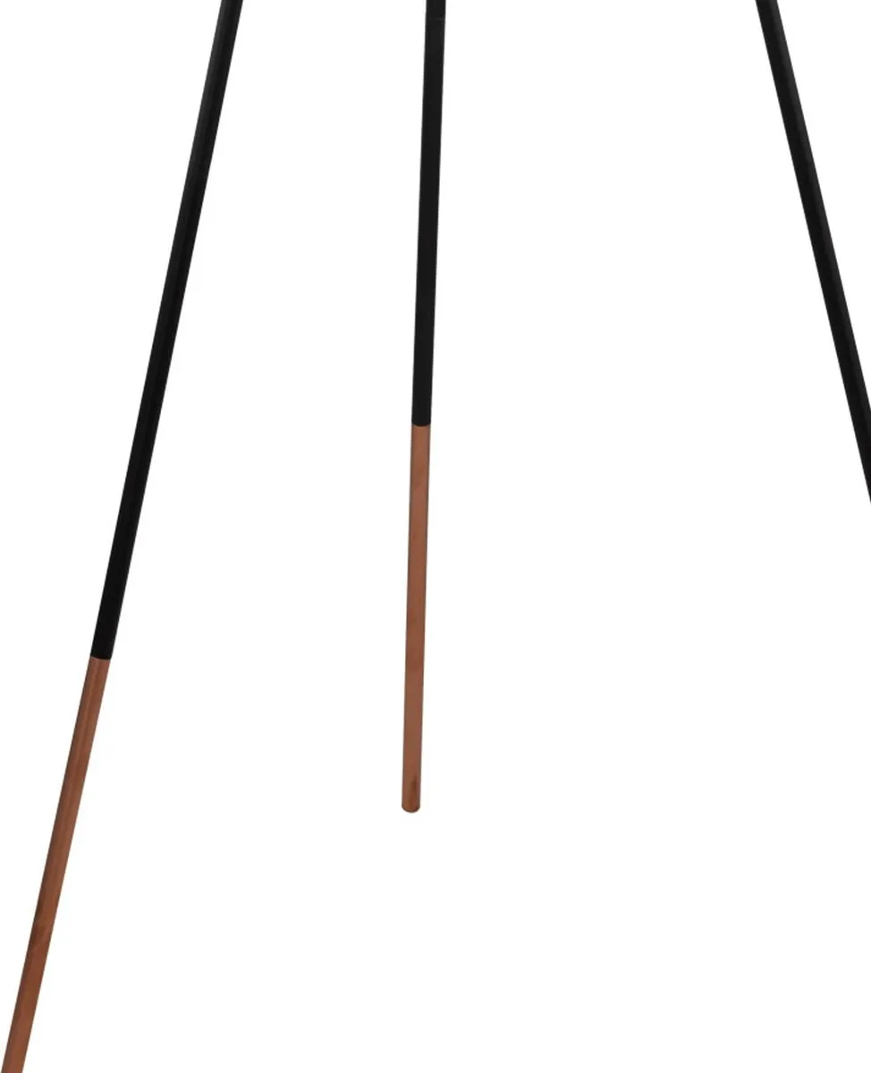 Eglo Chester Vloerlamp E27 - 149,5 cm - Zwart/Koper