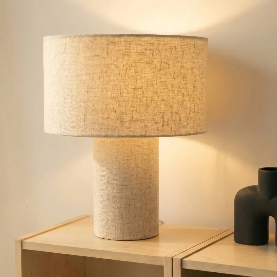 Lindby Tafellamp 1 Licht - Beige