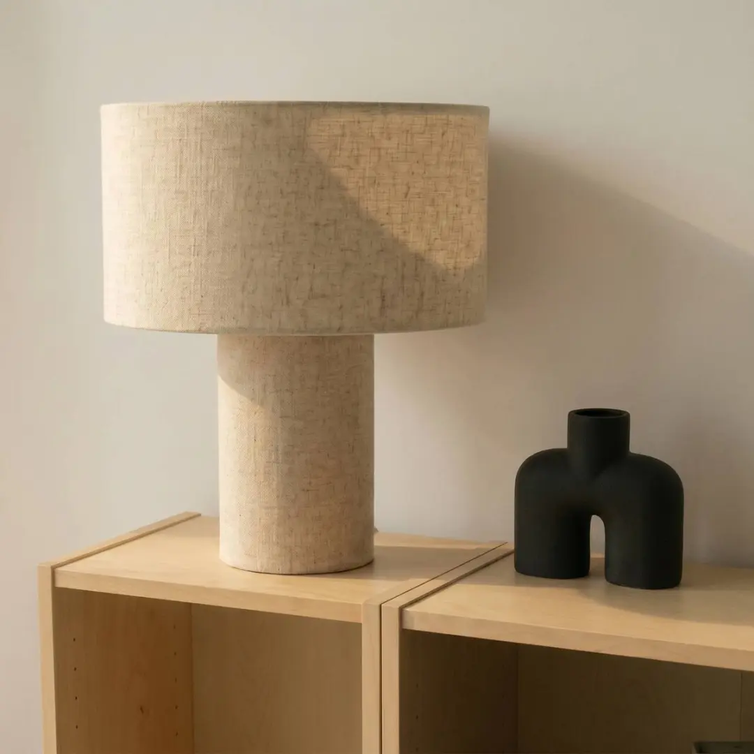 Lindby Tafellamp 1 Licht - Beige