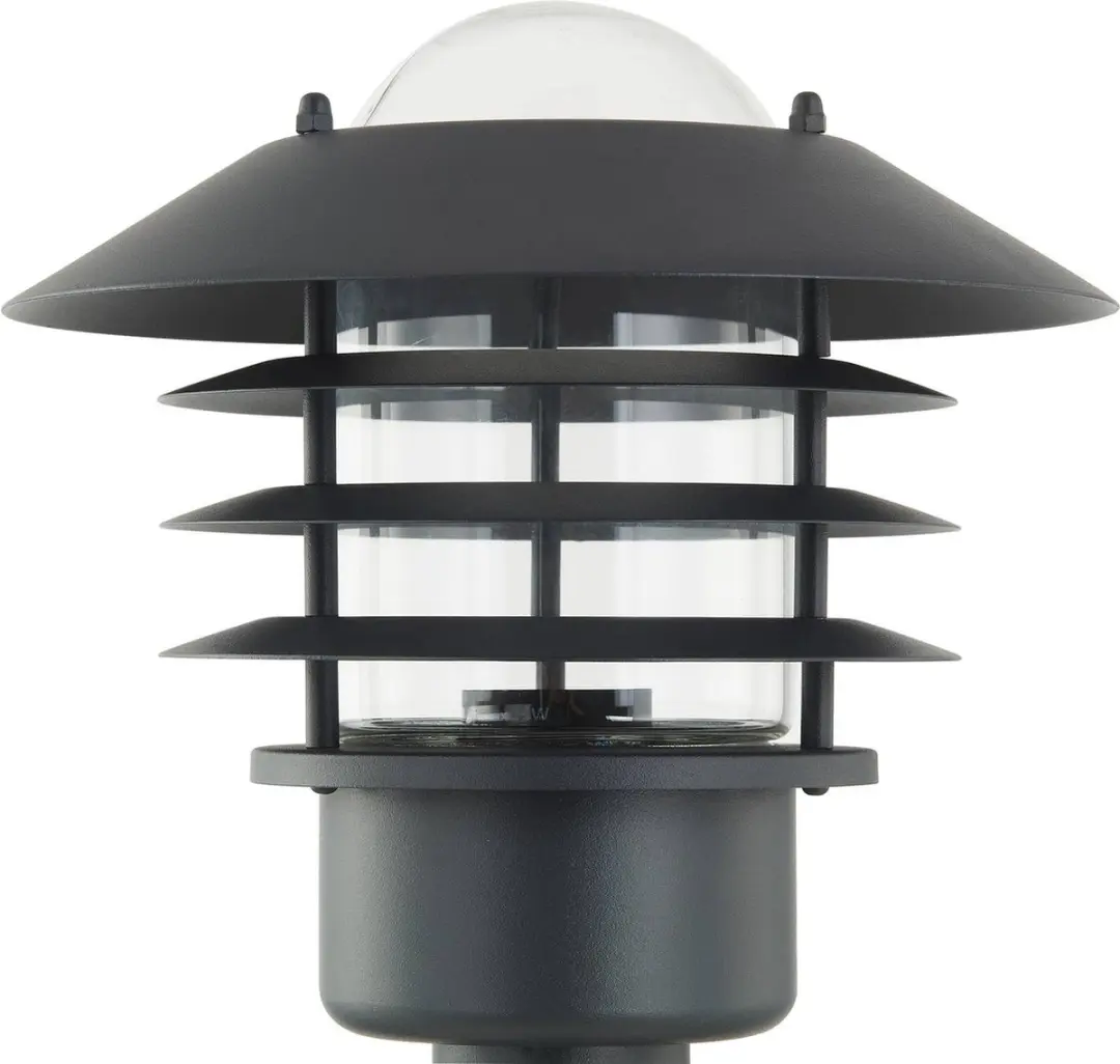 Lindby Padverlichting Zuil 100cm E27 - Zwart