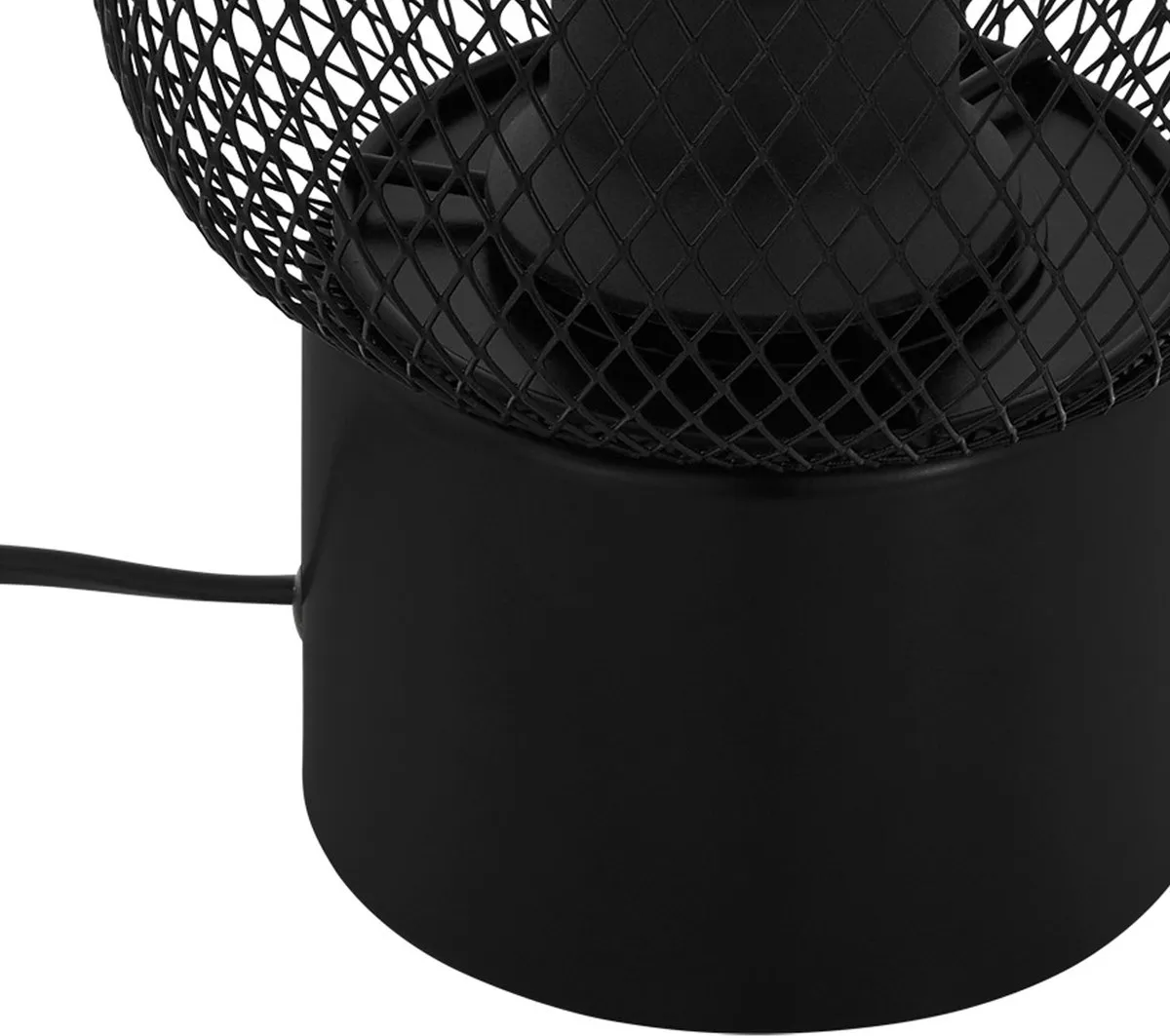 Eglo Wrington Tafellamp E27 - 28,5 cm - Zwart