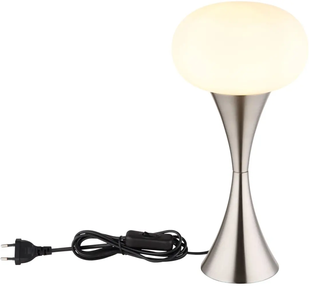 Globo Lula Staal Tafellamp Ø18cm - E14