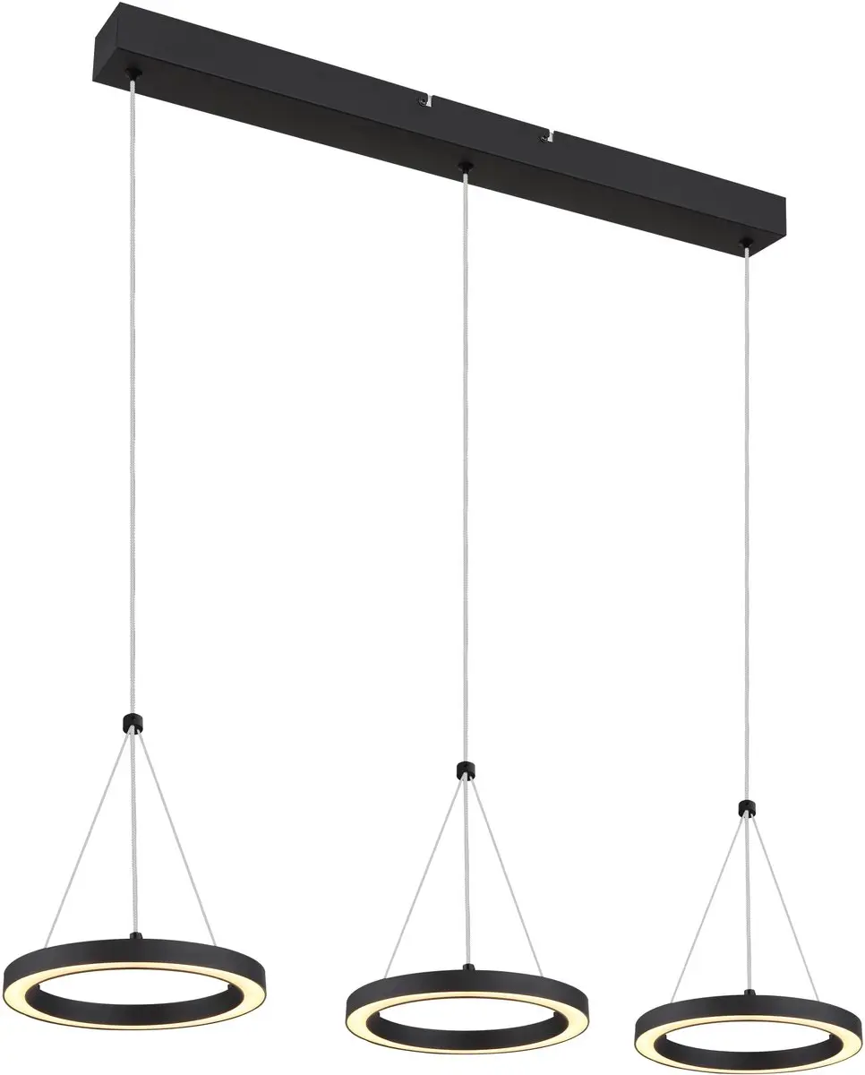 Globo Grenvix 3-lichts Hanglamp