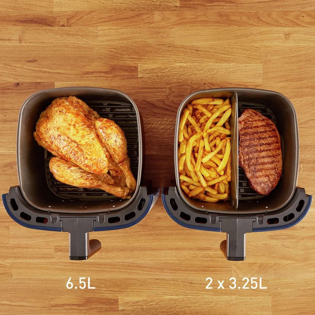 Moulinex Easy Fry & Grill XXL EZ801420 Airfryer 1830W - 6,5L Blauw