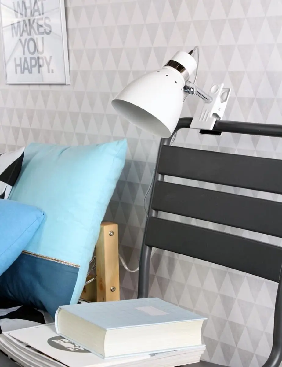 Steinhauer Wandlamp Knijpspot Spring 6827W - Wit - afbeelding 6 van 6