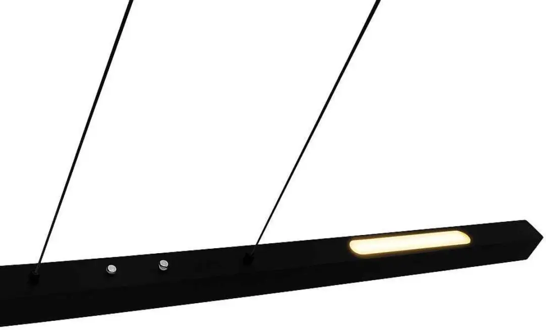 Freelight Tindra Hanglamp 120cm - Zwart - 3 Lichtpunten