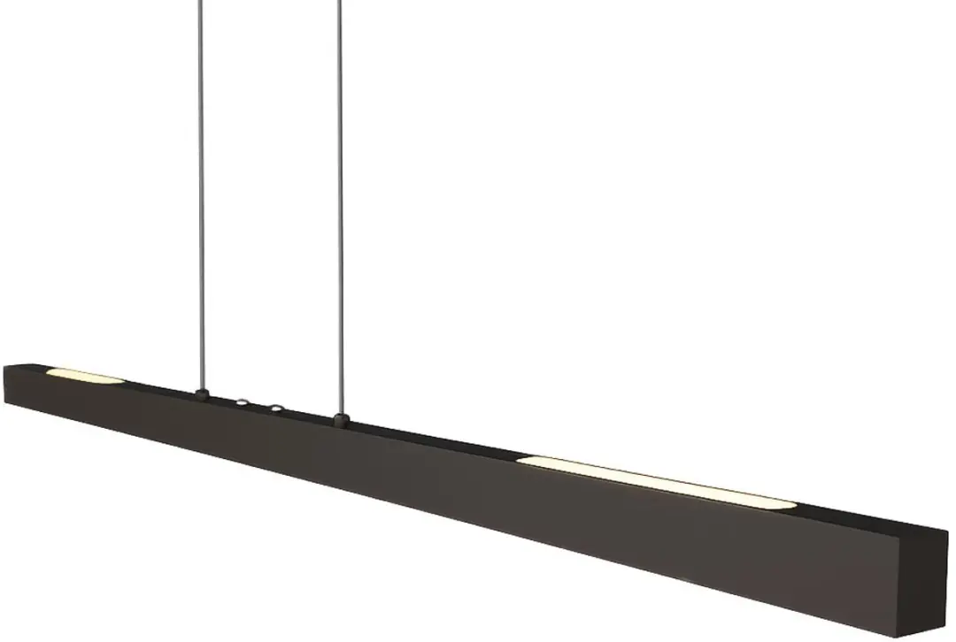 Freelight Tindra Hanglamp 120cm - Zwart - 3 Lichtpunten