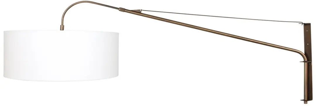 Steinhauer Wandlamp Elegant Classy 4750BR - Ø50cm - Bruin