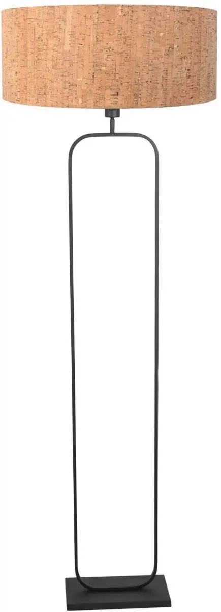 Steinhauer Vloerlamp 4819ZW - Beige kurk kap - 147cm