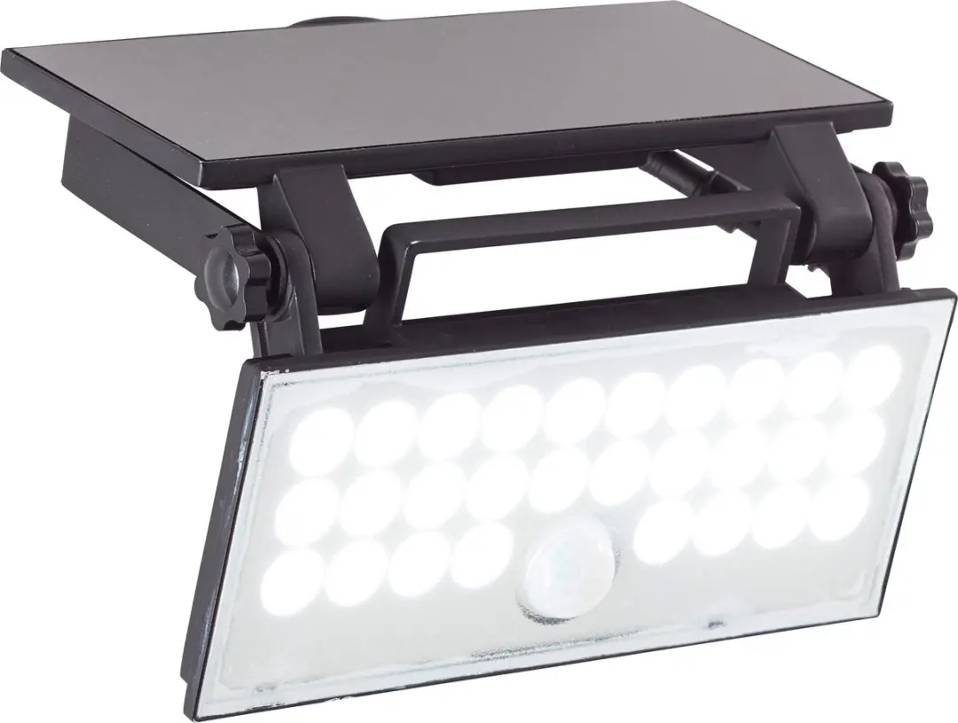 Brilliant Luton Buiten Wandlamp LED 6W Solar