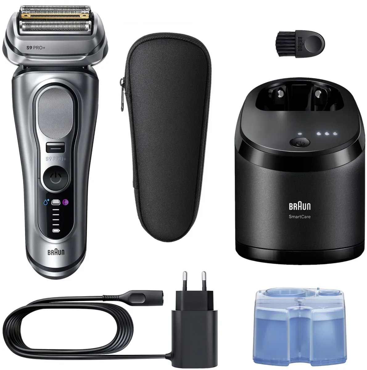 Braun Series 9 PRO+ 9667CC Scheerapparaat - Zilver