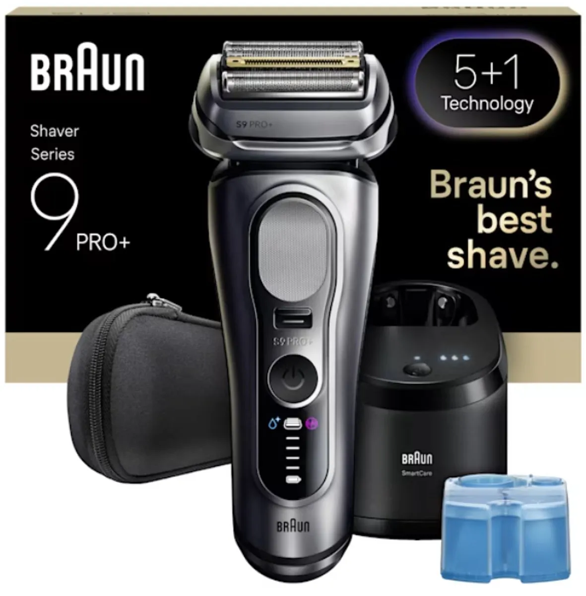 Braun Series 9 PRO+ 9667CC Scheerapparaat - Zilver