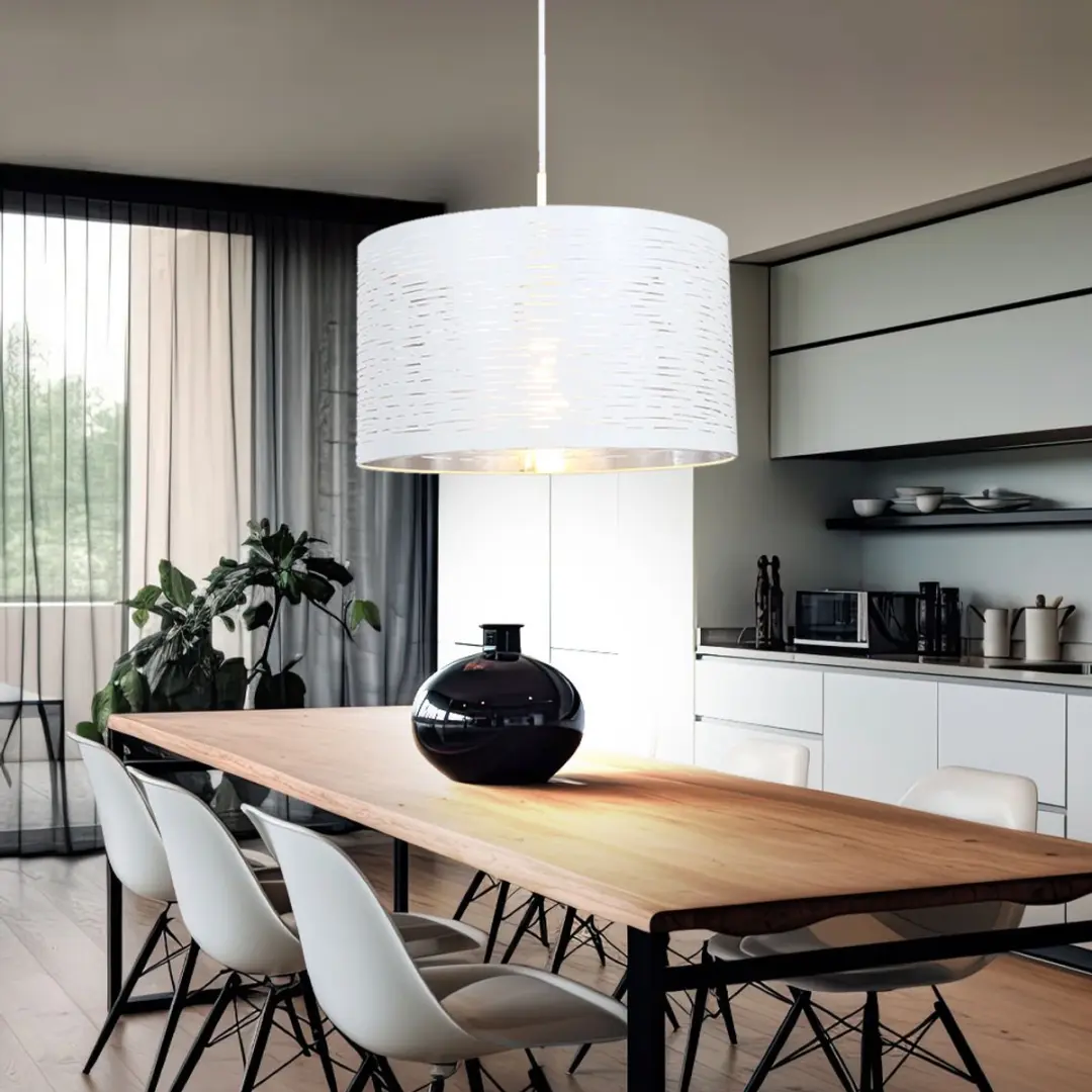 Globo Barca Hanglamp - Ø38cm - Wit Metaal