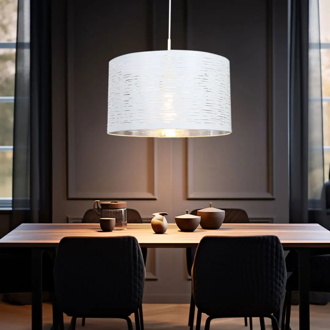 Globo Barca Hanglamp - Ø38cm - Wit Metaal