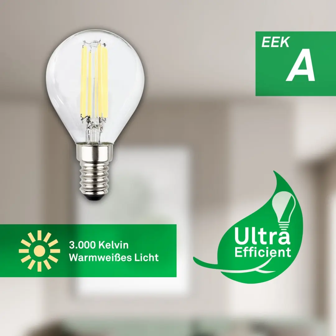 Briloner Ultra Efficient LED Lamp E14 2.5W - 2 Stuks