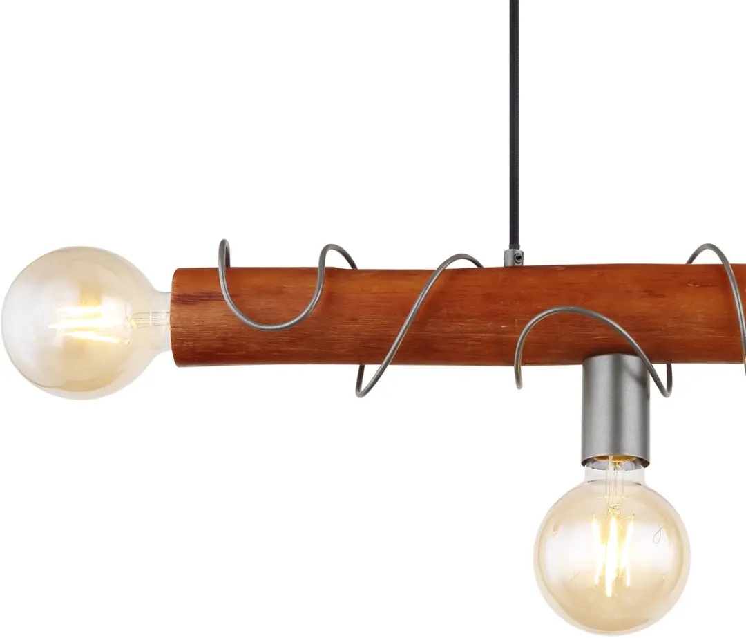 Globo Alice Hanglamp - 4 Lichtpunten - Grijs - E27 - afbeelding 6 van 6