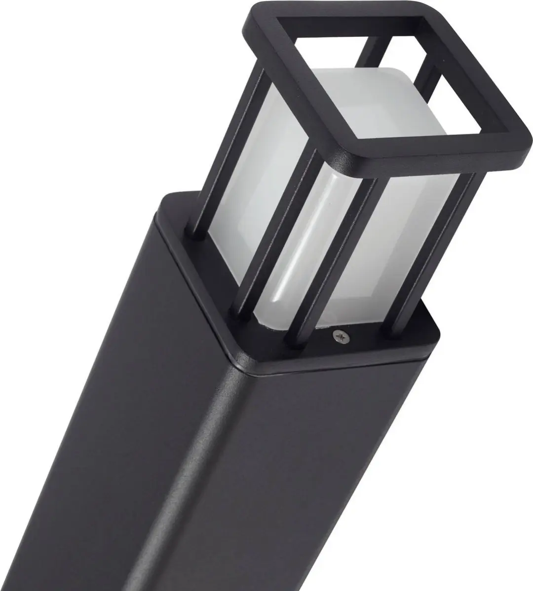 Lucande LED Buitenlamp GU10 - 10W - 65cm - Zwart