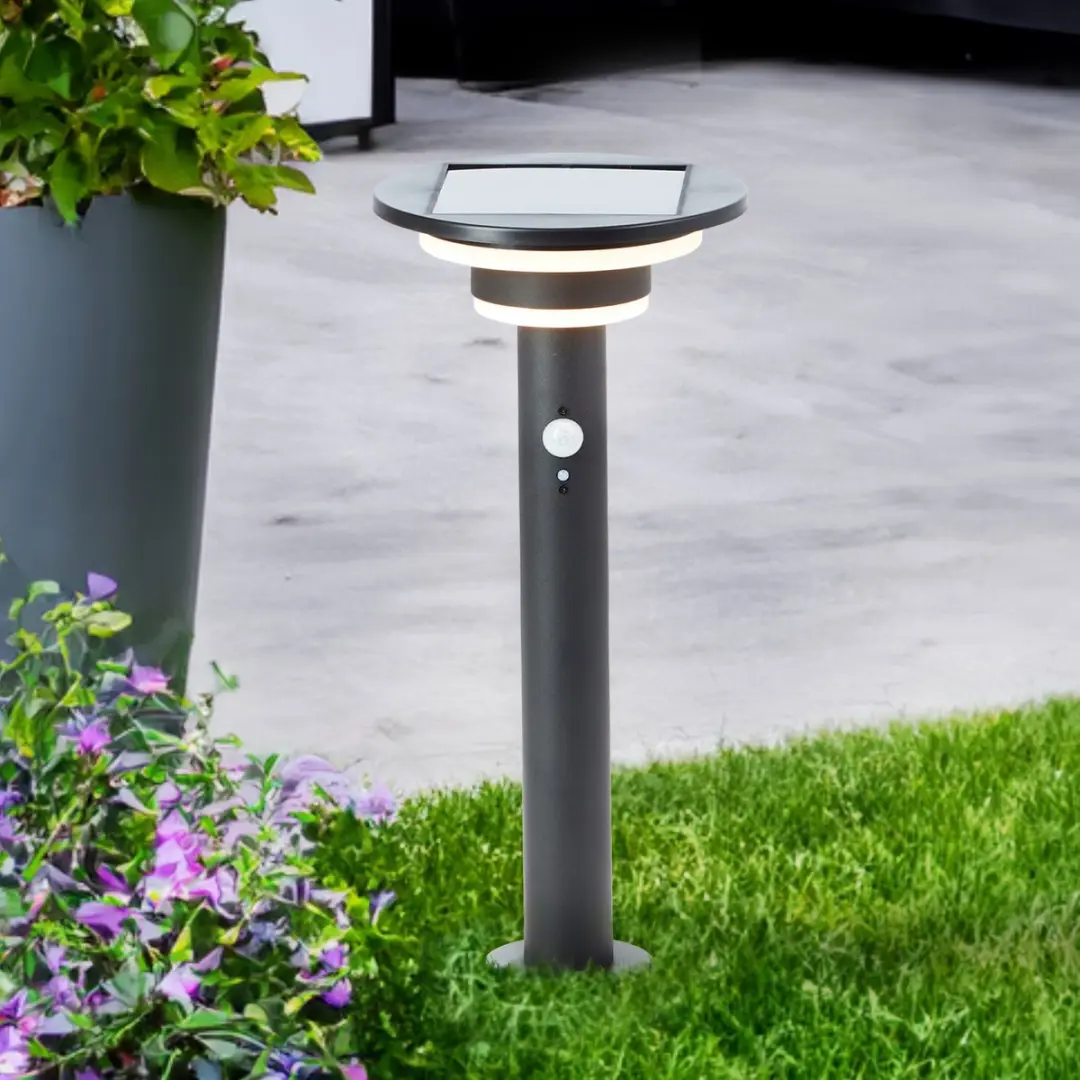 Brilliant Garvina Buiten Sokkellamp - 45cm - 3W LED - 430lm - Zwart