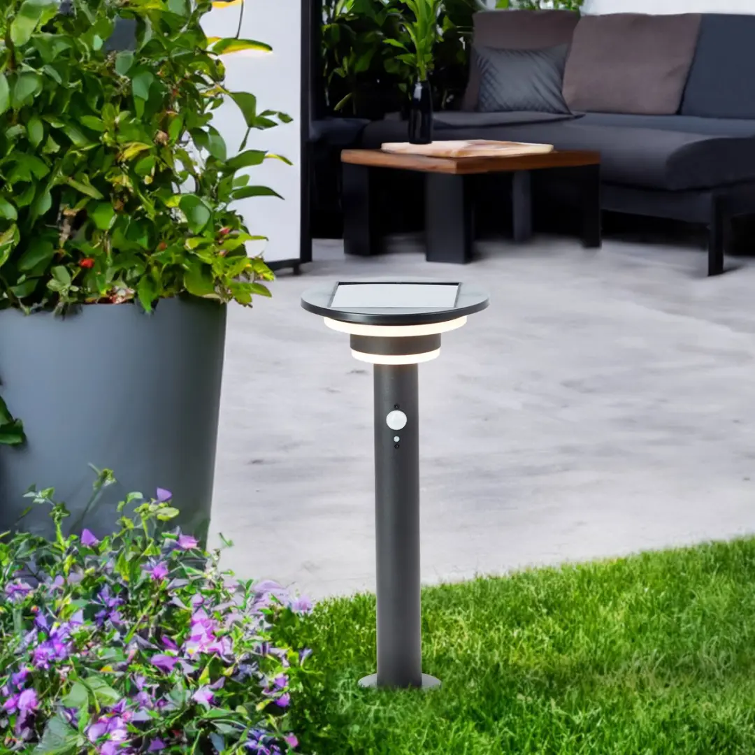 Brilliant Garvina Buiten Sokkellamp - 45cm - 3W LED - 430lm - Zwart
