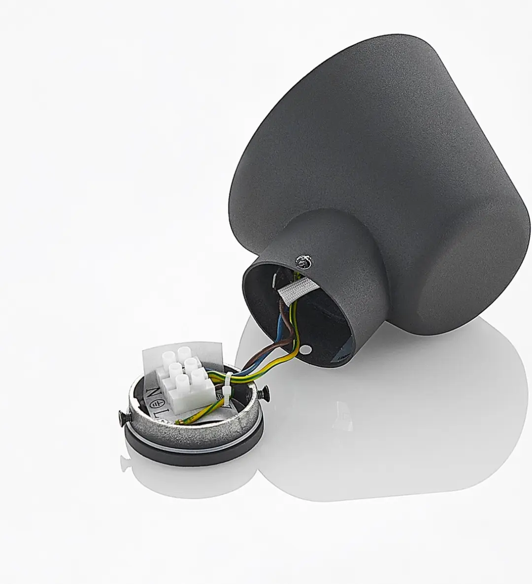 Lindby Wandlamp Buiten 1 Licht GU10 Antraciet